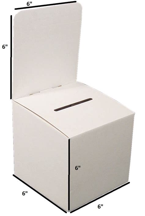 small cardboard donation boxes